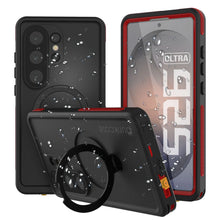 Load image into Gallery viewer, Coque ultra étanche pour Galaxy S26 [Série Kickstud 2.0] Housse de protection IP68 avec protection d'écran et béquille [Rouge]
