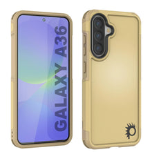 Load image into Gallery viewer, Punkcase Galaxy A36 Case, [Spartan 2.0 Series] Couverture lourde robuste claire [jaune]

