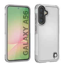 Charger l&#39;image dans la galerie, Punkcase Galaxy A56 Case, [Spartan 2.0 Series] Couverture lourde robuste claire [blanc]
