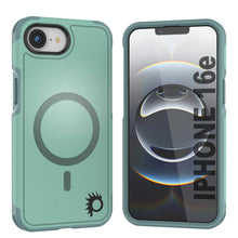 Load image into Gallery viewer, Punkcase iPhone 16E Case, [Spartan 2.0 Series] Couverture lourde robuste claire avec protecteur d&#39;écran intégré [Teal]
