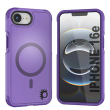 Load image into Gallery viewer, Punkcase iPhone 16E Case, [Spartan 2.0 Series] Couverture lourde robuste claire avec protecteur d&#39;écran intégré [Purple]
