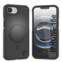 Load image into Gallery viewer, Punkcase iPhone 16e Case, [Spartan 2.0 Series] Couverture robuste robuste claire avec protecteur d&#39;écran intégré [noir]
