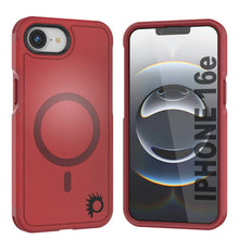 Load image into Gallery viewer, Punkcase iPhone 16e Case, [Spartan 2.0 Series] Couverture lourde robuste claire avec protecteur d&#39;écran intégré [rouge]
