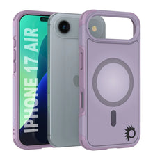 Charger l&#39;image dans la galerie, Punkcase iPhone 17 Air Case, [Spartan 2.0 Series] Couverture lourde robuste claire avec protecteur d&#39;écran intégré [Lilac]
