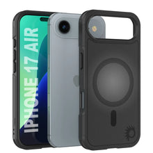 Load image into Gallery viewer, Punkcase iPhone 17 Air Case, [Spartan 2.0 Series] Couverture lourde robuste claire avec protecteur d&#39;écran intégré [noir]
