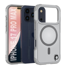 Charger l&#39;image dans la galerie, Punkcase iPhone 17 Pro Max Case, [Spartan 2.0 Series] Couverture lourde robuste claire avec protecteur d&#39;écran intégré [blanc]
