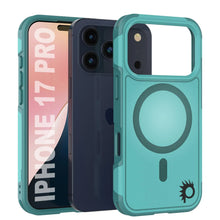 Charger l&#39;image dans la galerie, Punkcase iPhone 17 Pro Case, [Spartan 2.0 Series] Couverture lourde robuste claire avec protecteur d&#39;écran intégré [bleu]
