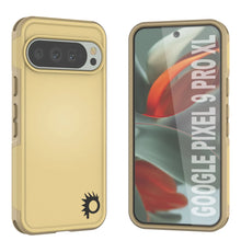 Charger l&#39;image dans la galerie, Punkcase Google Pixel 9 Pro XL Case, [Spartan 2.0 Series] Couverture lourde robuste claire avec protecteur d&#39;écran intégré [jaune]
