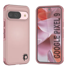 Charger l&#39;image dans la galerie, Punkcase Google Pixel 9 Case, [Spartan 2.0 Series] Couverture lourde robuste claire avec protecteur d&#39;écran intégré [rose]
