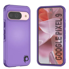 Charger l&#39;image dans la galerie, Punkcase Google Pixel 9 Case, [Spartan 2.0 Series] Couverture lourde robuste claire avec protecteur d&#39;écran intégré [Purple]
