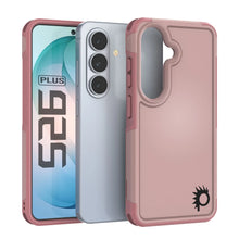 Load image into Gallery viewer, PunkCase Coque pour Galaxy S26+ Plus [Série Spartan 2.0] Coque transparente robuste et résistante [Rose]
