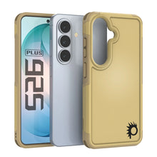 Load image into Gallery viewer, PunkCase Coque pour Galaxy S26+ Plus [Série Spartan 2.0] Coque transparente robuste et résistante [Jaune]
