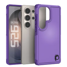 Load image into Gallery viewer, PunkCase Coque pour Galaxy S26 Ultra [Série Spartan 2.0] Coque transparente robuste et résistante [Violet]
