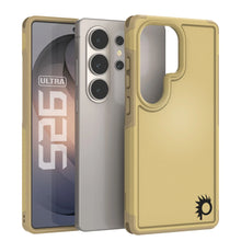 Load image into Gallery viewer, PunkCase Coque pour Galaxy S26 Ultra [Série Spartan 2.0] Coque transparente robuste et résistante [Jaune]
