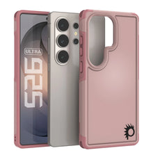 Charger l'image dans la galerie, PunkCase Coque pour Galaxy S26 Ultra [Série Spartan 2.0] Coque transparente robuste et résistante [Rose]
