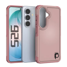 Load image into Gallery viewer, PunkCase Coque pour Galaxy S26 [Série Spartan 2.0] Coque transparente robuste et résistante [Rose]
