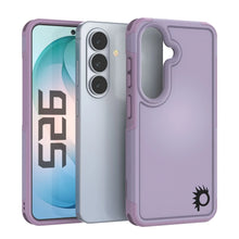 Load image into Gallery viewer, PunkCase Coque pour Galaxy S26 [Série Spartan 2.0] Coque transparente robuste et résistante [Lilas]
