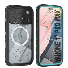 Load image into Gallery viewer, Étui IP68 imperméable iPhone 17 Pro Max, Punkcase [Teal] [série StudStar] [Slim Fit]
