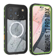 Charger l&#39;image dans la galerie, Étui IP68 imperméable iPhone 17 Pro Max, Punkcase [vert clair] [série StudStar] [Slim Fit] [Dirtoproof]
