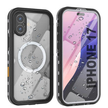 Load image into Gallery viewer, Étui IP68 imperméable iPhone 17, Punkcase [White] [série StudStar] [Slim Fit] [Dirtoproof]
