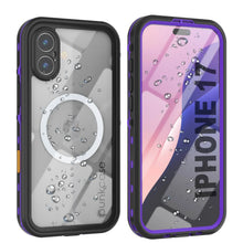 Load image into Gallery viewer, Étui IP68 imperméable iPhone 17, Punkcase [Purple] [série StudStar] [Slim Fit] [Dirtoproof]
