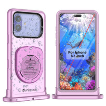 Charger l'image dans la galerie, Punkcase Universal 2.0 Emplacement étanche du téléphone pour 6.1–6,3 "[rose]
