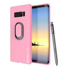 Load image into Gallery viewer, Galaxy Note 8 Case, Punkcase Magnetix Protective TPU Cover W/ Kickstand, Screen Protector [Pink] (Color in image: pink)
