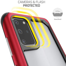 Load image into Gallery viewer, Galaxy S20 Plus Military Grade Aluminum Case | Atomic Slim Series [Red] (Color in image: Black)
