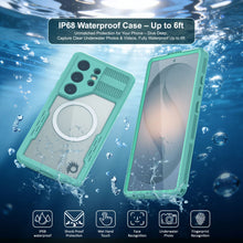 Load image into Gallery viewer, Coque ultra étanche pour Galaxy S26 [Série Alpine 2.0] [Slim Fit] [Certifié IP68] [Antichoc] [Sarcelle]
