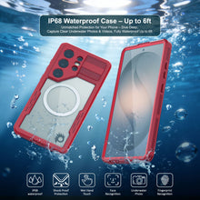 Load image into Gallery viewer, Coque ultra étanche pour Galaxy S26 [Série Alpine 2.0] [Slim Fit] [Certifié IP68] [Antichoc] [Rouge]
