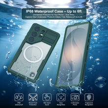 Load image into Gallery viewer, Coque ultra étanche pour Galaxy S26 [Série Alpine 2.0] [Slim Fit] [Certifié IP68] [Antichoc] [Vert]
