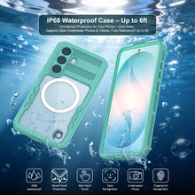 Load image into Gallery viewer, Coque étanche pour Galaxy S26 [Série Alpine 2.0] [Slim Fit] [Certifié IP68] [Antichoc] [Sarcelle]
