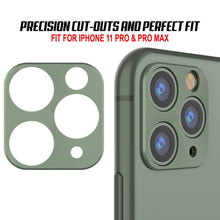 Charger l&#39;image dans la galerie, Punkcase iPhone 11 Pro Max Camera Protector Ring [Green] (Color in image: Black)
