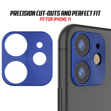 Load image into Gallery viewer, Punkcase iPhone 11 Camera Protector Ring [Blue] (Color in image: Rose Gold)
