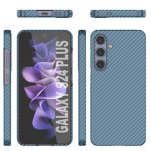 Load image into Gallery viewer, Case Galaxy S24 Plus, Punkcase CarbonShield, Hourde Duty &amp; Ultra Thin Cover [Shockproof] [Non Slip] [Bleu clair]
