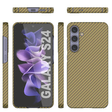 Charger l&#39;image dans la galerie, Case Galaxy S24, Punkcase CarbonShield, Hord Duty &amp; Ultra Thin Cover [Shockproof] [Non Slip] [Yellow]
