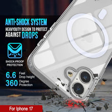 Charger l'image dans la galerie, Punkcase iPhone 17 Magnetic Wireless Charging Case [Clearmag Series] [Clear]

