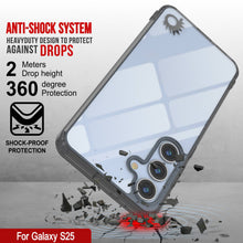 Load image into Gallery viewer, Coque Galaxy S25 [Série Acrylique Transparente] [Antidérapante] Pour Galaxy S25 [Noir]
