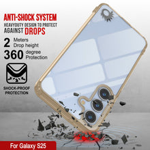 Load image into Gallery viewer, Coque Galaxy S25 [Série Acrylique Transparente] [Antidérapante] Pour Galaxy S25 [Orange]
