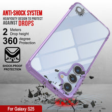 Load image into Gallery viewer, Coque Galaxy S25 [Série Acrylique Transparente] [Antidérapante] Pour Galaxy S25 [Violet]
