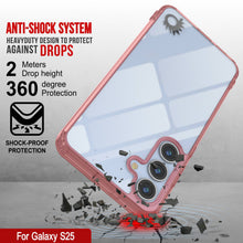 Load image into Gallery viewer, Coque Galaxy S25 [Série Acrylique Transparente] [Antidérapante] Pour Galaxy S25 [Rouge]
