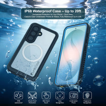 Load image into Gallery viewer, Coque étanche pour Galaxy S26 Plus, Punkcase [Extreme Mag Series] Armor Cover avec protecteur d'écran intégré [Bleu]
