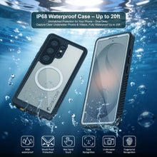 Load image into Gallery viewer, Coque ultra étanche pour Galaxy S26, Punkcase [Extreme Mag Series] Armor Cover avec protecteur d'écran intégré [Blanc]
