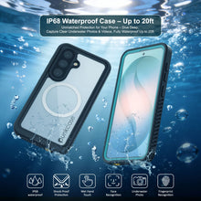 Load image into Gallery viewer, Coque étanche pour Galaxy S26, Punkcase [Extreme Mag Series] Armor Cover avec protecteur d'écran intégré [Sarcelle]

