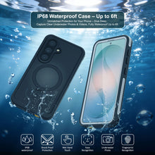 Load image into Gallery viewer, Coque étanche pour Galaxy S26 Plus [Série Kickstud 2.0] Housse de protection IP68 avec protection d'écran et béquille [Blanc]
