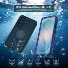 Load image into Gallery viewer, Coque étanche pour Galaxy S26 Plus [Série Kickstud 2.0] Housse de protection IP68 avec protection d'écran et béquille [Violet]

