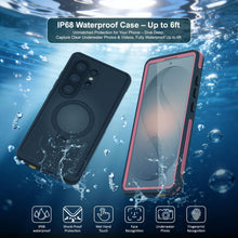 Load image into Gallery viewer, Coque ultra étanche pour Galaxy S26 [Série Kickstud 2.0] Housse de protection IP68 avec protection d'écran et béquille [Rose]
