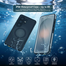 Load image into Gallery viewer, Coque ultra étanche pour Galaxy S26 [Série Kickstud 2.0] Housse de protection IP68 avec protection d'écran et béquille [Blanc]
