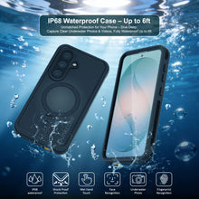 Load image into Gallery viewer, Coque étanche pour Galaxy S26 [Série Kickstud 2.0] Housse de protection IP68 avec protecteur d'écran et béquille [Noir]
