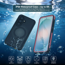 Load image into Gallery viewer, Coque étanche pour Galaxy S26 [Série Kickstud 2.0] Housse de protection IP68 avec protecteur d'écran et béquille [Rose]
